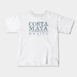 Costa Maya, Mexico Kids T-Shirt